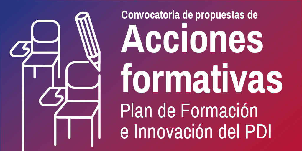 Acciones formativas PDI