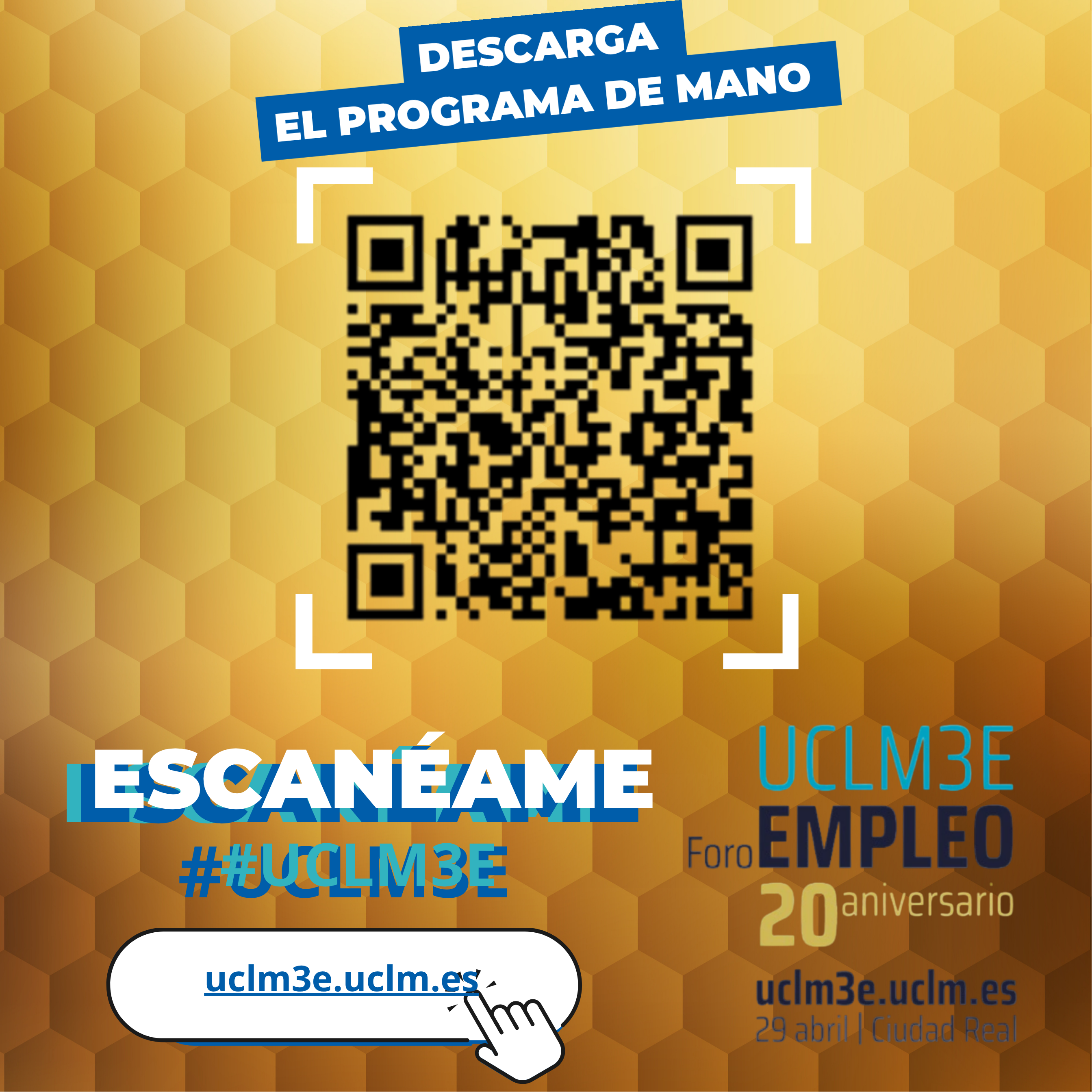 Copia de QRUCLM3E2025 1080 x 1920 px Cartel A3 vertical