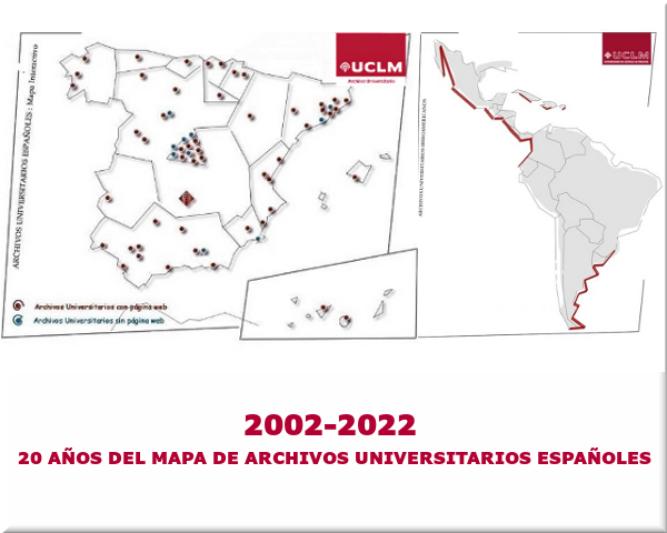 Mapa de archivos de España e Iberoamérica