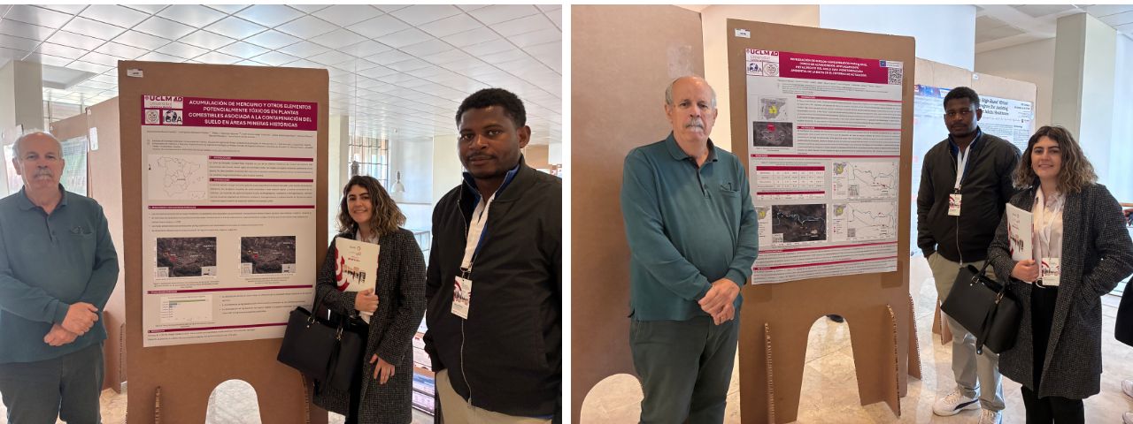 IGeA-UCLM presente en las Jornadas Doctorales de la UCLM con dos pósters sobre contaminación por mercurio