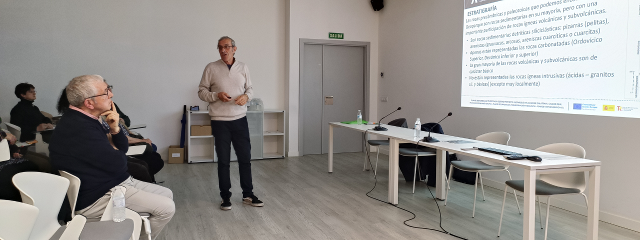 Participación del IGeA en las Jornadas de Formación del Geoparque Volcanes de Calatrava