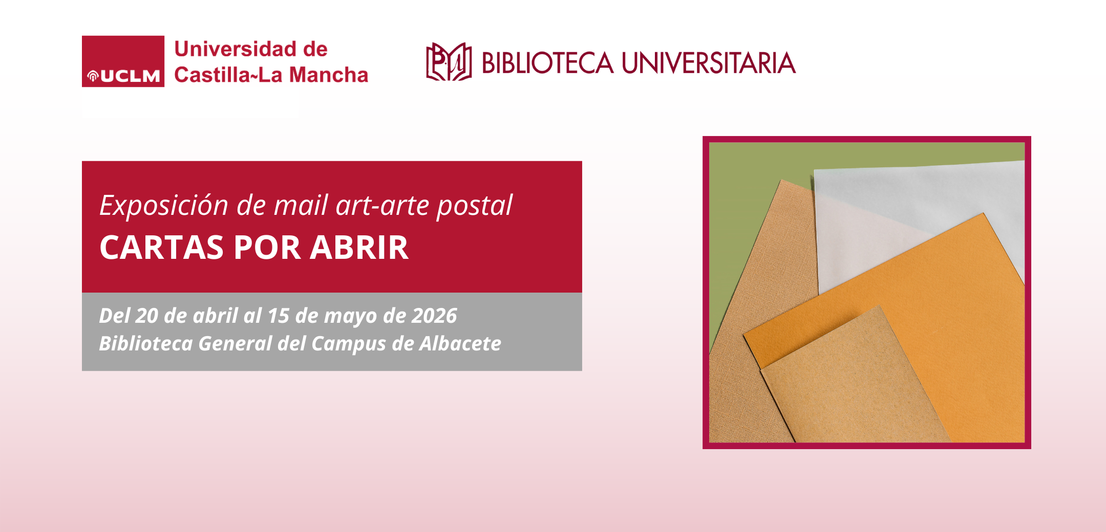 Exposición en la Biblioteca General del campus de Albacete