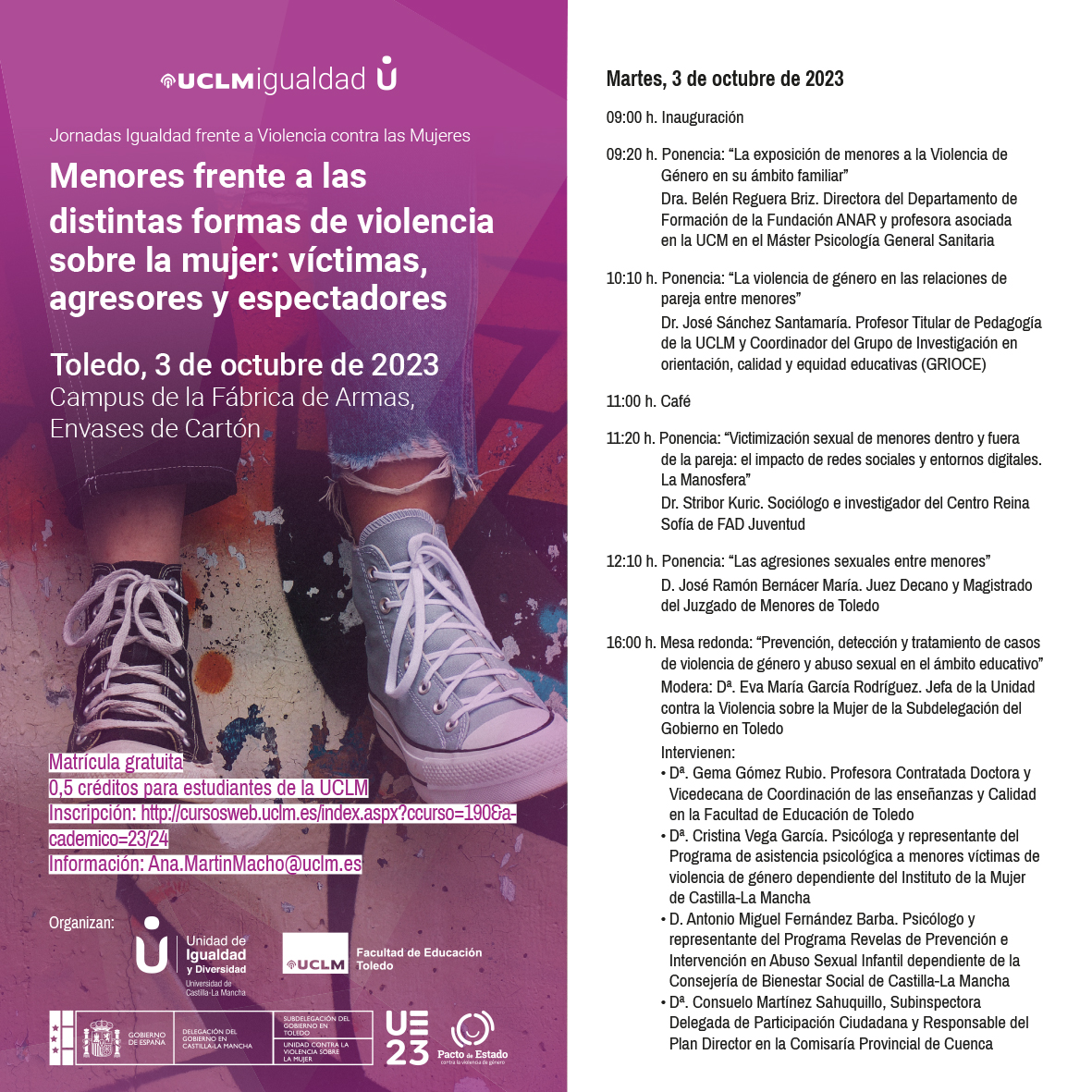 Jornadas de Igualdad UCLM