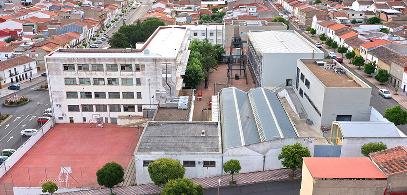 Panorámica aérea del Centro