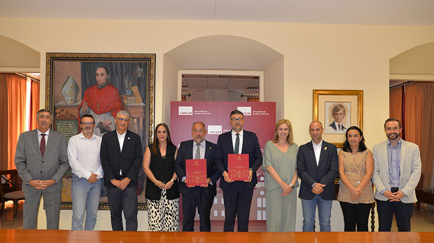 Convenio de colaboración entre la UCLM y la Junta para el reconocimiento mutuo de créditos en títulos universitarios y de ciclos formativos superiores.