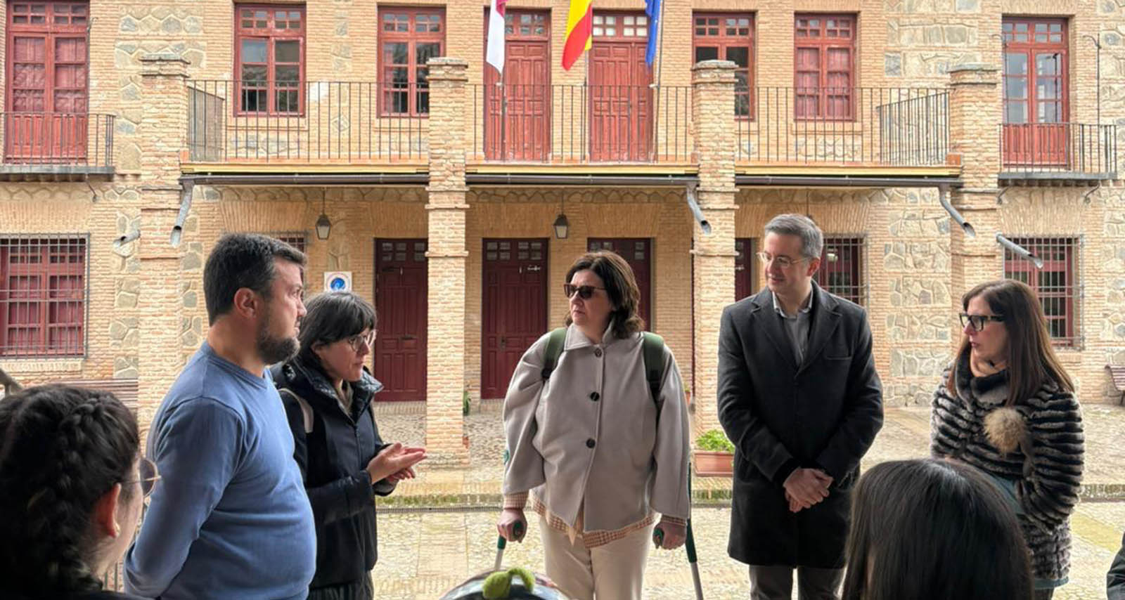 Preuniversitarios de Italia visitan la UCLM en el marco de la alianza europea COLOURS