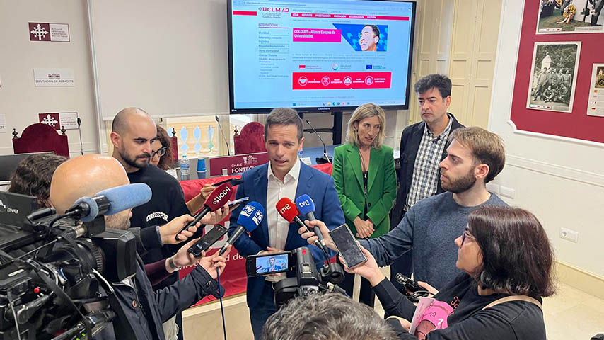 La UCLM presenta en Albacete la alianza de universidades europeas COLOURS