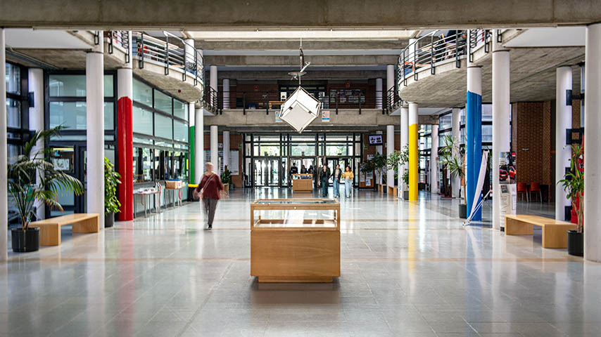 Interior de la Facultad de Derecho de Albacete