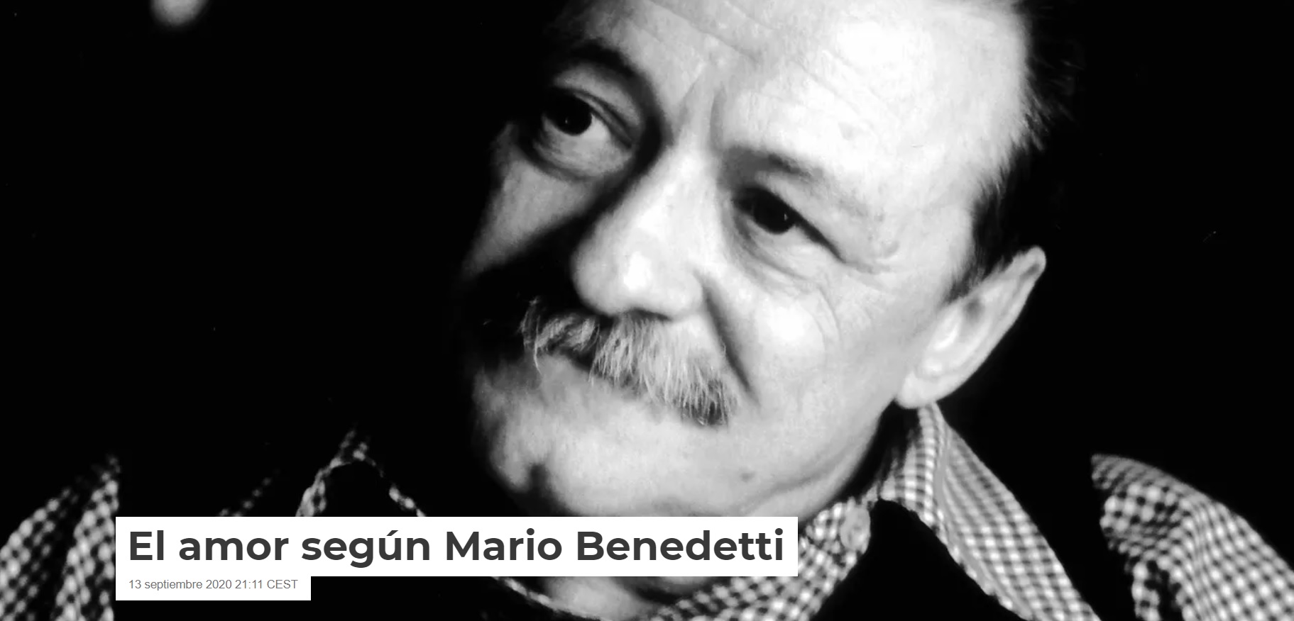El amor según Mario Benedetti, por Anton