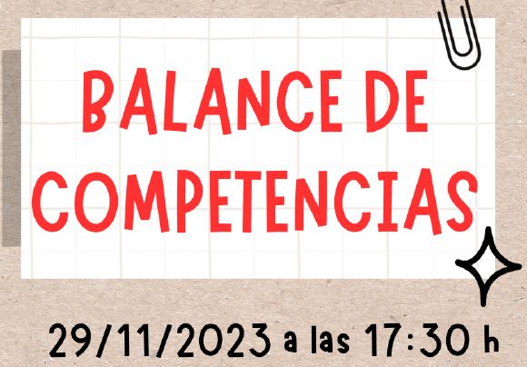 Balance de competencias Portada