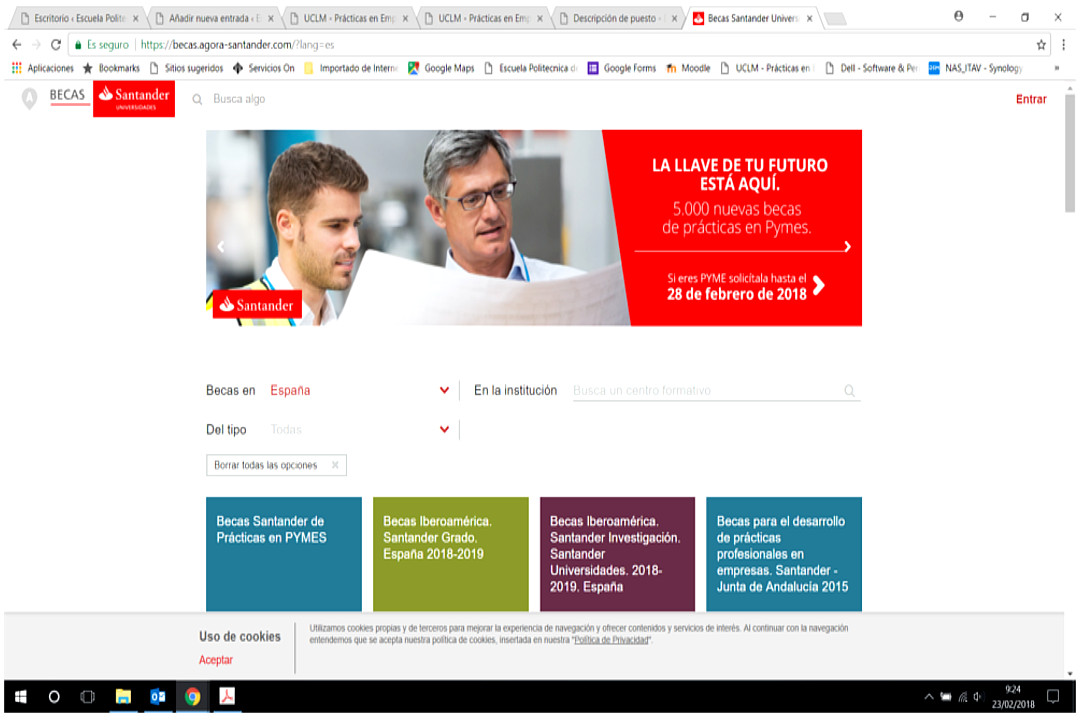 Becas Santander