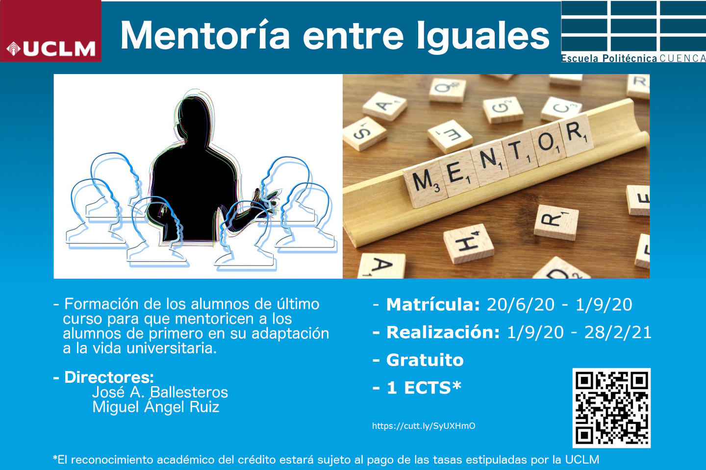 Curso Mentoría entre Iguales curso 2020/